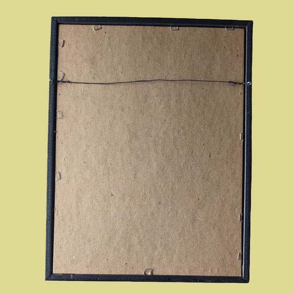 Vintage Framed "The Indigenous People of Sabah - Lundaye" Book Page - Picture 5 of 5